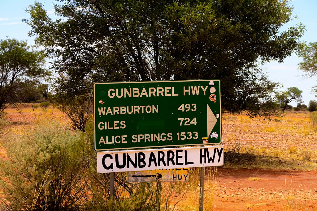 Gunbarrel Highway Red Dirt Australia