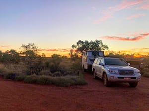 Red Dirt at Millstream - Stargazer's camp